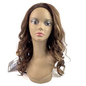 Outre Quick Weave ALEENA Half Wig 20" DRFF2/VANILLA MOCHA Synthetic Wavy